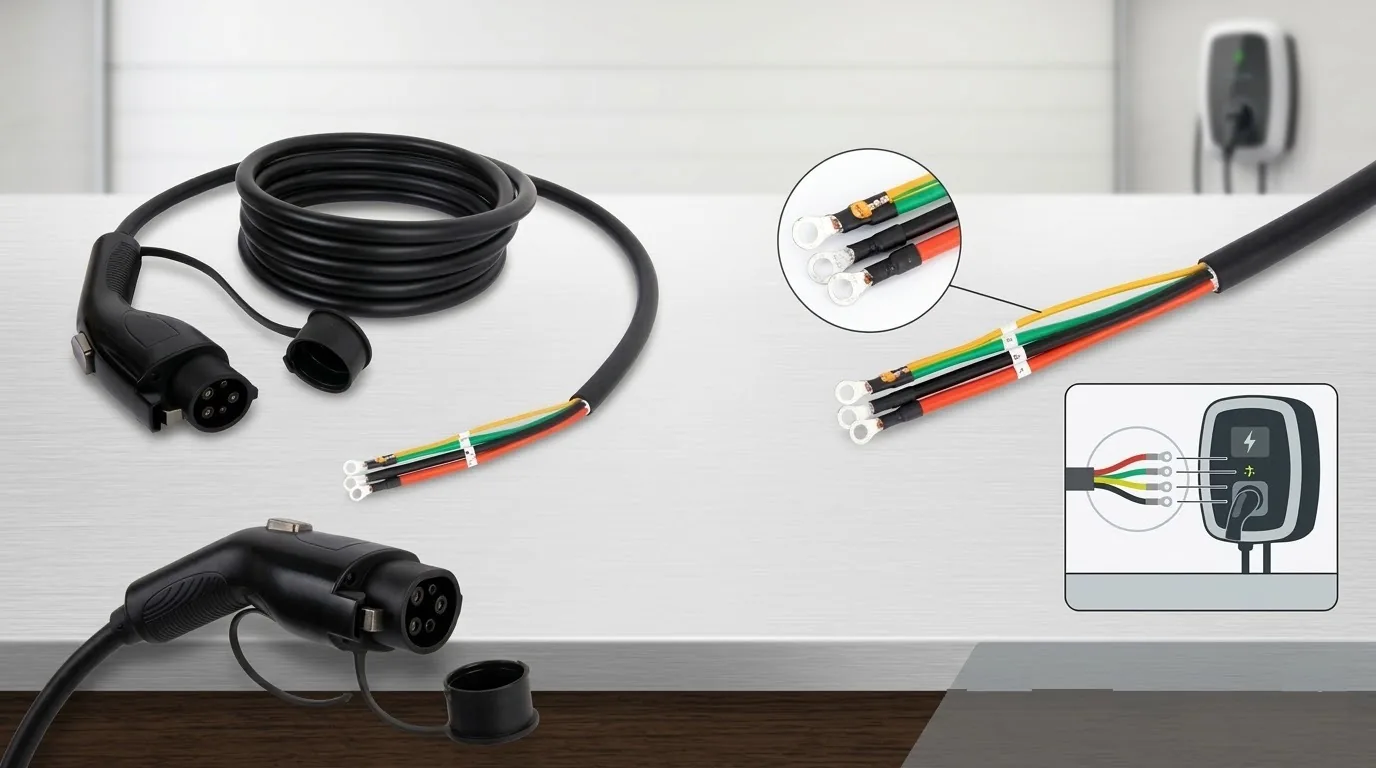 Charging cable, Type 1 / Type 2 / Tesla